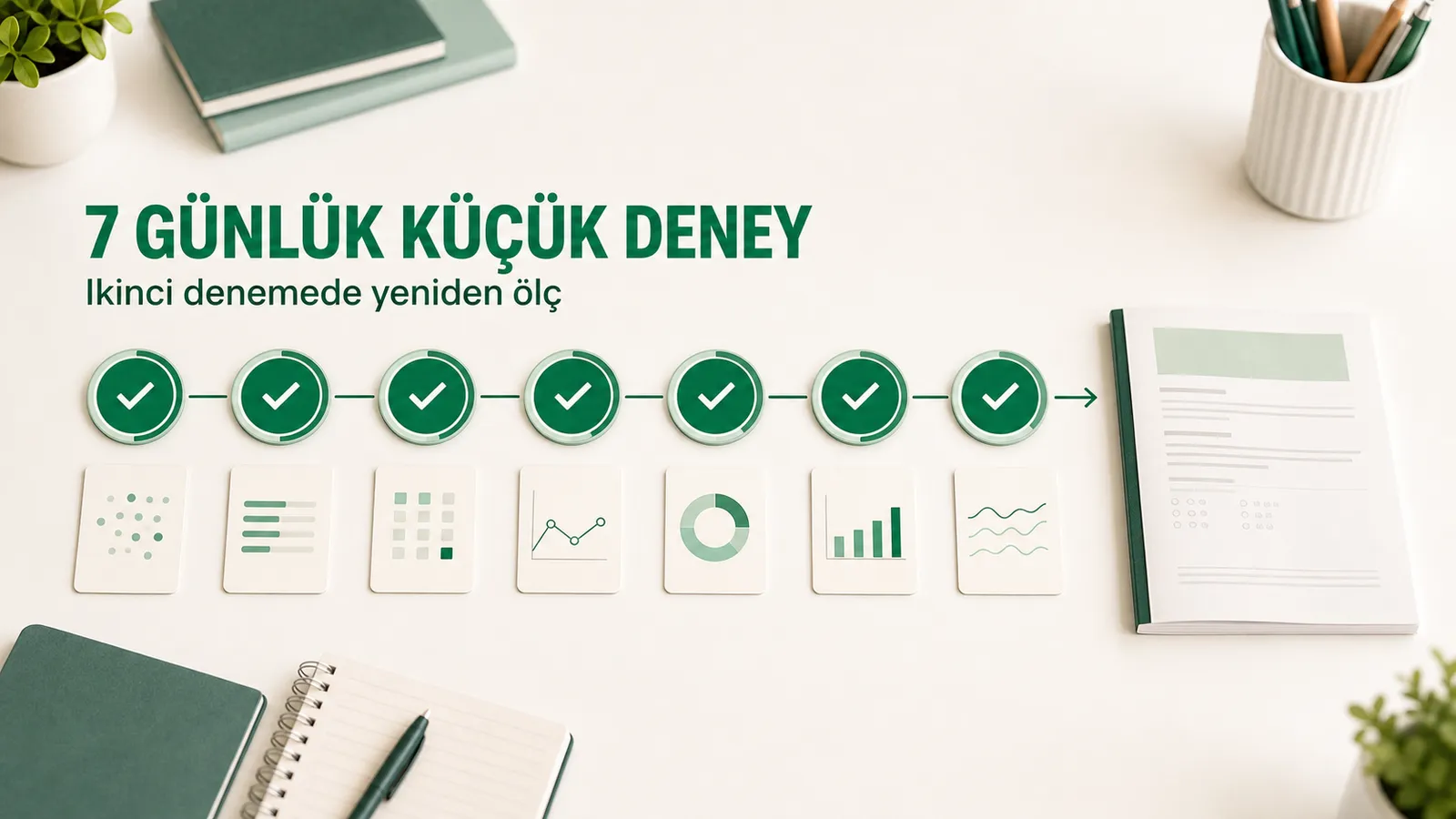 Yedi günlük ALES sayısal süre geliştirme planı hazırlayan aday