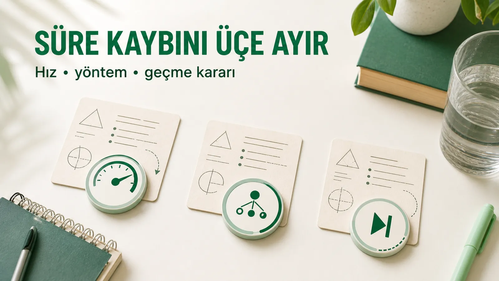 KPSS matematikte hız, yöntem ve geçme kararından doğan süre kayıpları